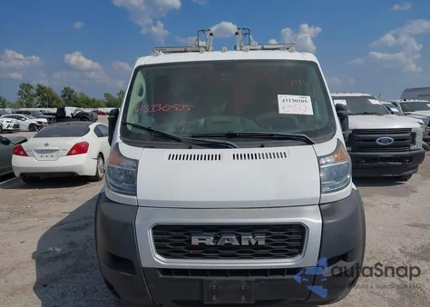 2020 Ram Promaster 1500 Low Roof 136 Wb z USA, uszkodzony, nr VIN 3C6TRVAG8LE130090